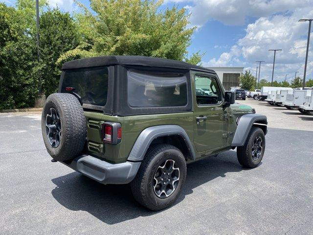 used 2021 Jeep Wrangler car, priced at $28,595