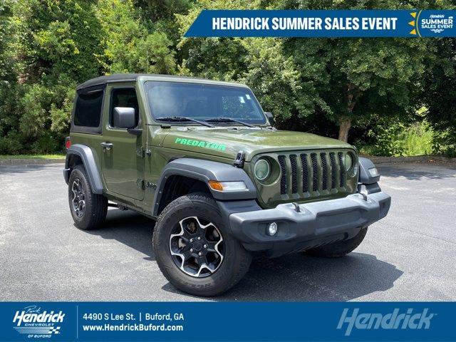 used 2021 Jeep Wrangler car, priced at $28,595