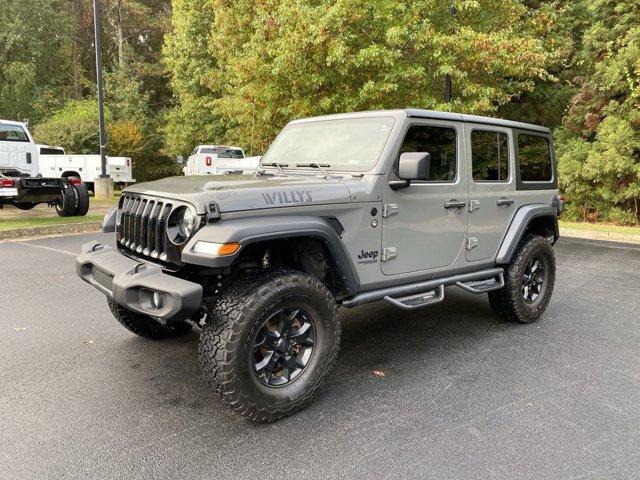 used 2020 Jeep Wrangler Unlimited car, priced at $33,800