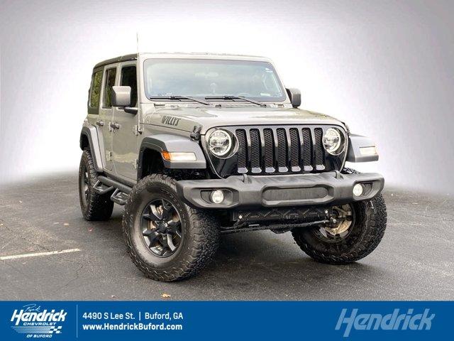 used 2020 Jeep Wrangler Unlimited car, priced at $33,800