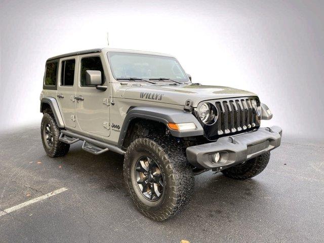 used 2020 Jeep Wrangler Unlimited car, priced at $33,800