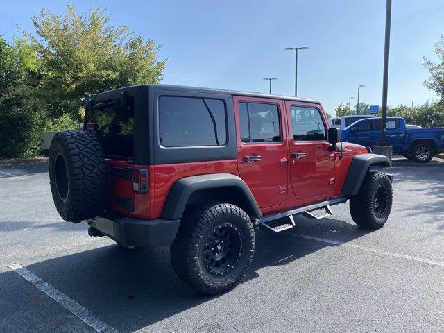 used 2016 Jeep Wrangler Unlimited car, priced at $20,999