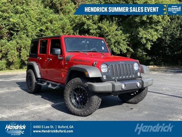 used 2016 Jeep Wrangler Unlimited car, priced at $20,999