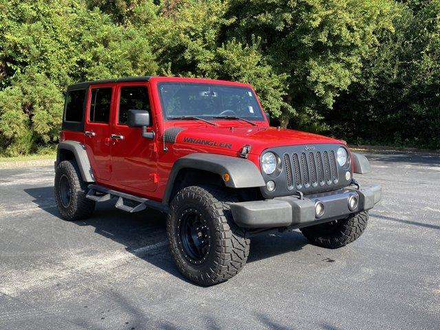 used 2016 Jeep Wrangler Unlimited car, priced at $20,999