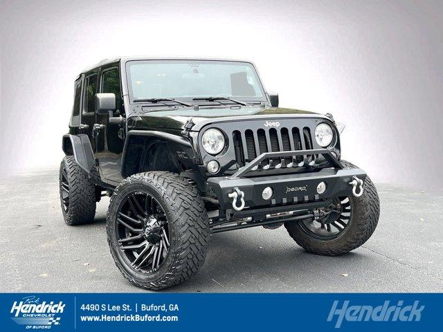 used 2017 Jeep Wrangler Unlimited car, priced at $30,657