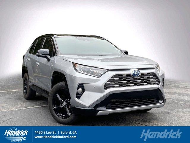 used 2021 Toyota RAV4 Hybrid car, priced at $34,800