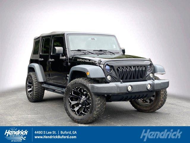 used 2017 Jeep Wrangler Unlimited car, priced at $20,991