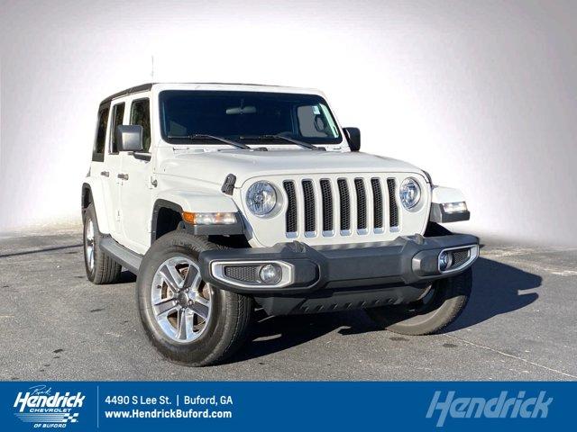 used 2020 Jeep Wrangler Unlimited car, priced at $35,700