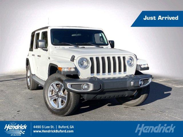 used 2020 Jeep Wrangler Unlimited car, priced at $33,988