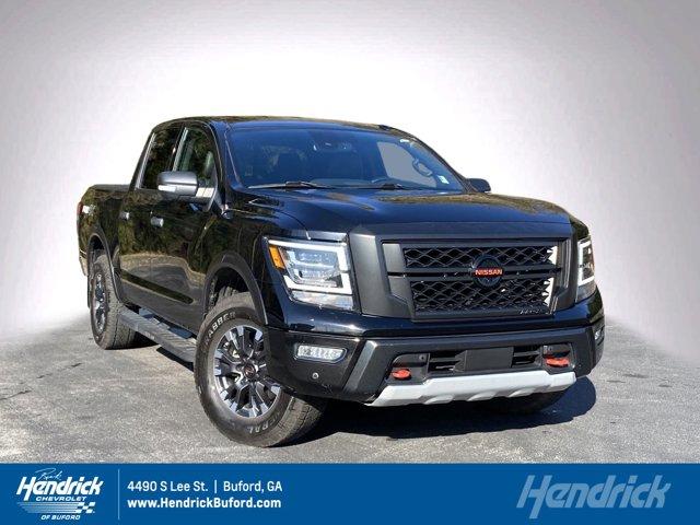 used 2021 Nissan Titan car, priced at $29,954
