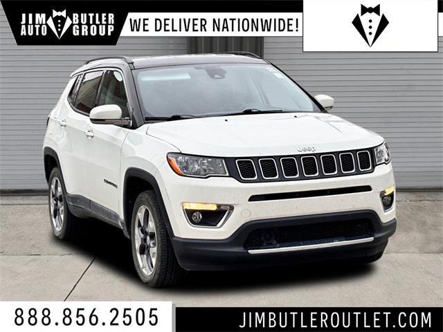 used 2021 Jeep Compass car, priced at $23,763