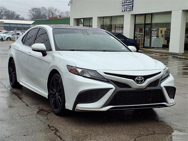 used 2021 Toyota Camry car, priced at $23,000