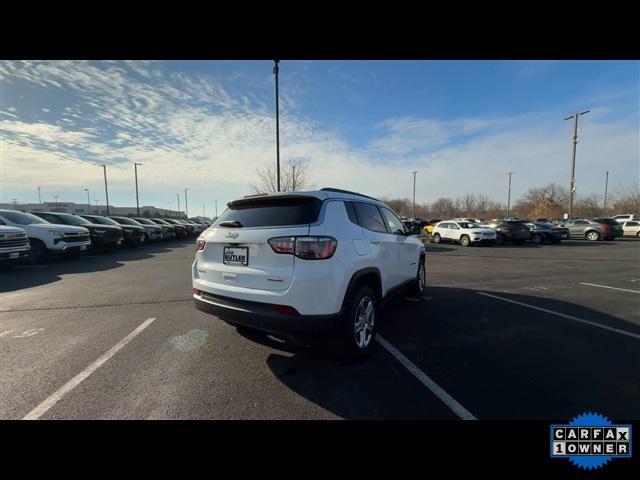 used 2024 Jeep Compass car, priced at $24,800