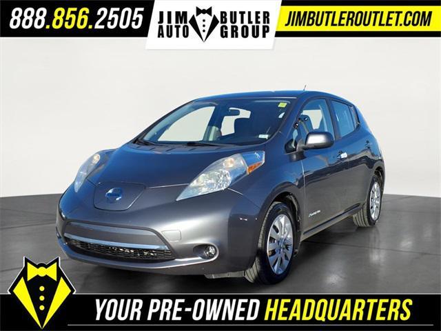used 2015 Nissan Leaf car, priced at $6,500