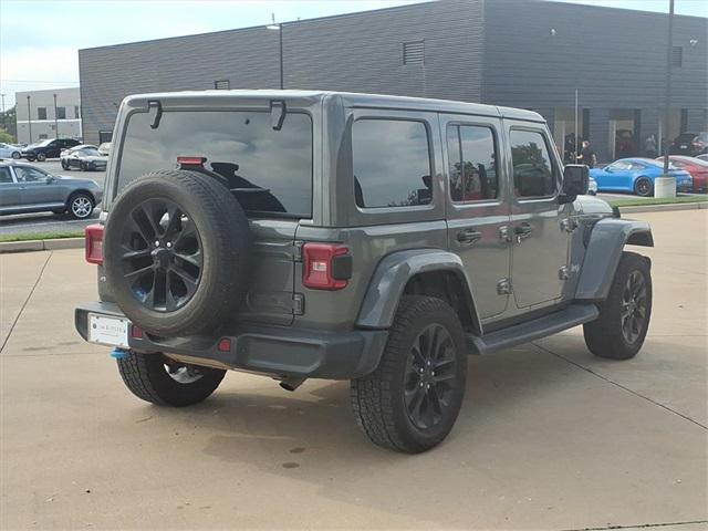 used 2022 Jeep Wrangler Unlimited 4xe car, priced at $34,306