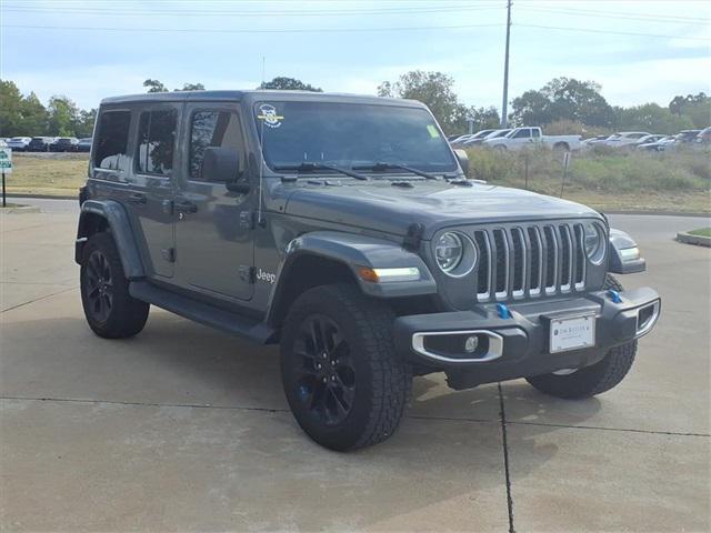 used 2022 Jeep Wrangler Unlimited 4xe car, priced at $34,306