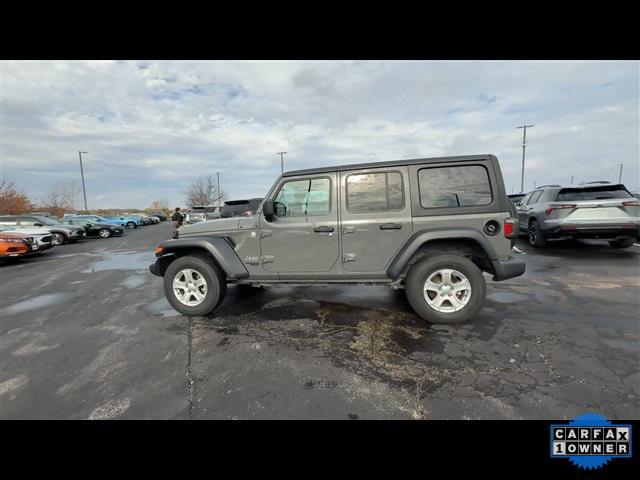 used 2021 Jeep Wrangler Unlimited car, priced at $26,795