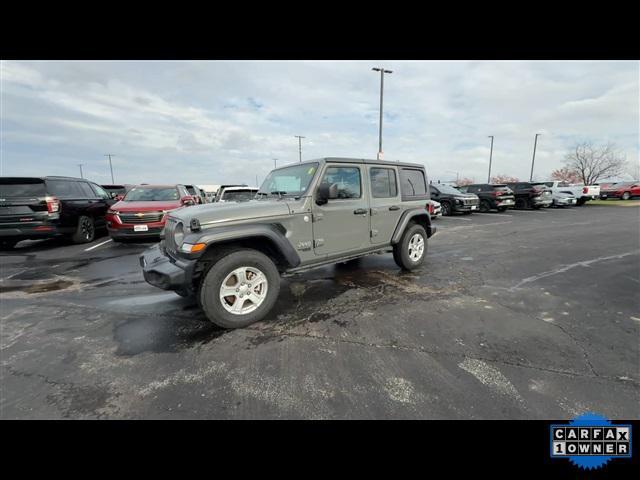 used 2021 Jeep Wrangler Unlimited car, priced at $26,795