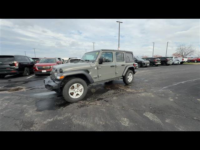 used 2021 Jeep Wrangler Unlimited car, priced at $27,495