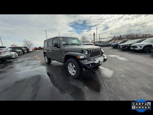 used 2021 Jeep Wrangler Unlimited car, priced at $26,795