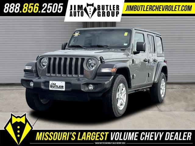 used 2021 Jeep Wrangler Unlimited car, priced at $27,495