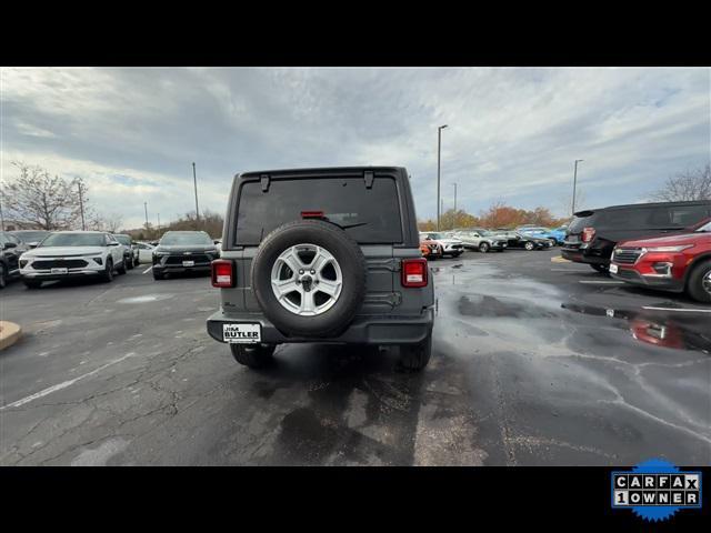 used 2021 Jeep Wrangler Unlimited car, priced at $26,795