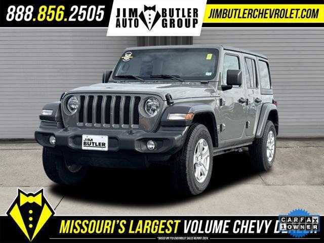 used 2021 Jeep Wrangler Unlimited car, priced at $26,795