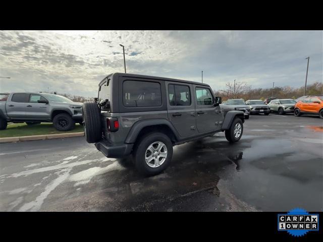 used 2021 Jeep Wrangler Unlimited car, priced at $26,795