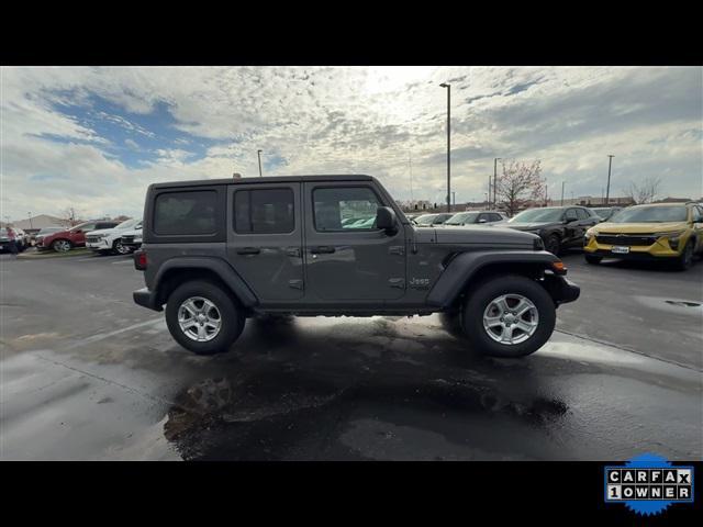 used 2021 Jeep Wrangler Unlimited car, priced at $26,795