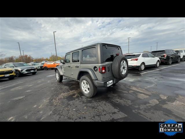 used 2021 Jeep Wrangler Unlimited car, priced at $26,795