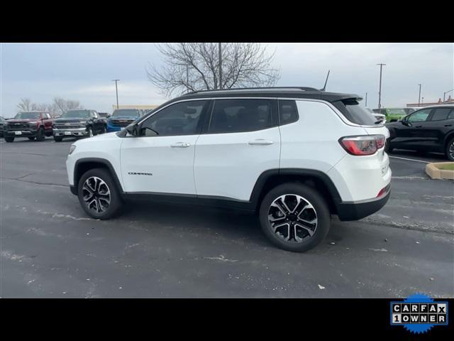 used 2022 Jeep Compass car, priced at $22,495