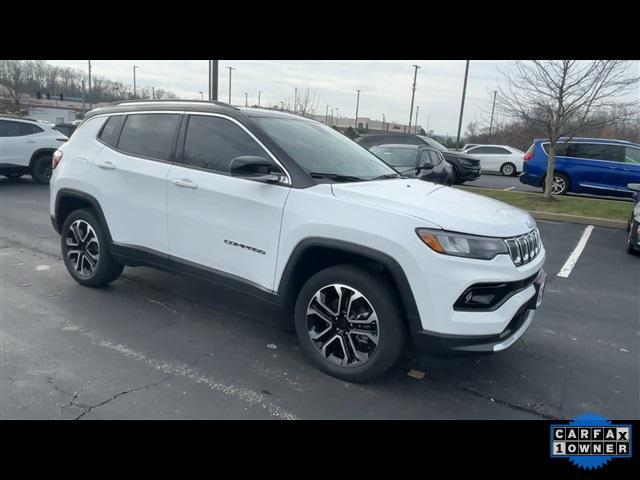 used 2022 Jeep Compass car, priced at $22,495