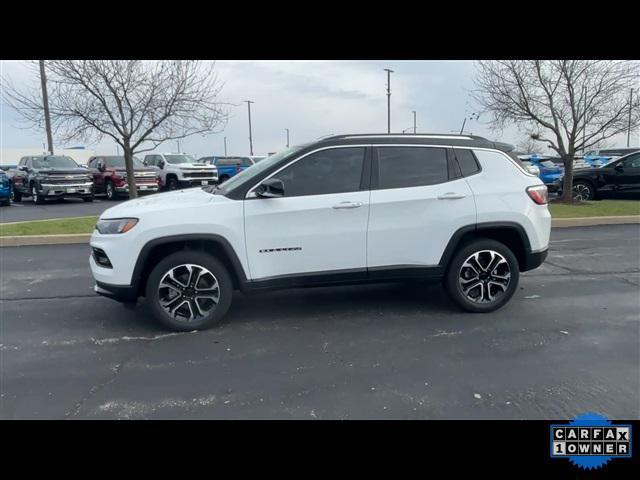 used 2022 Jeep Compass car, priced at $22,495