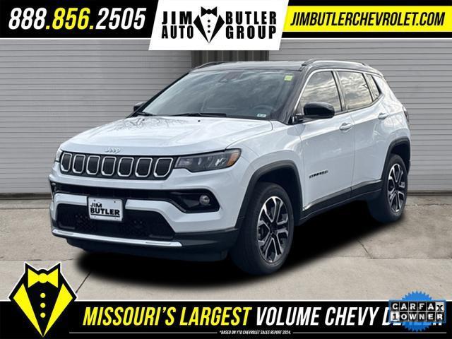 used 2022 Jeep Compass car, priced at $22,495