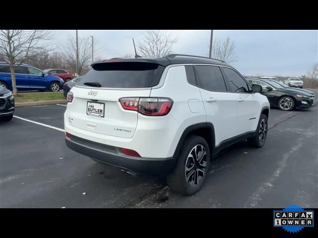 used 2022 Jeep Compass car, priced at $22,495