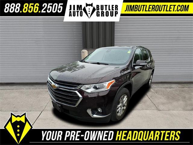 used 2020 Chevrolet Traverse car, priced at $18,000