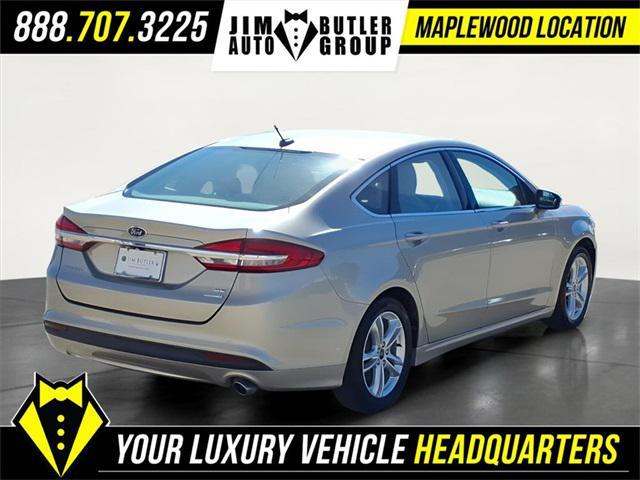 used 2018 Ford Fusion car, priced at $15,546