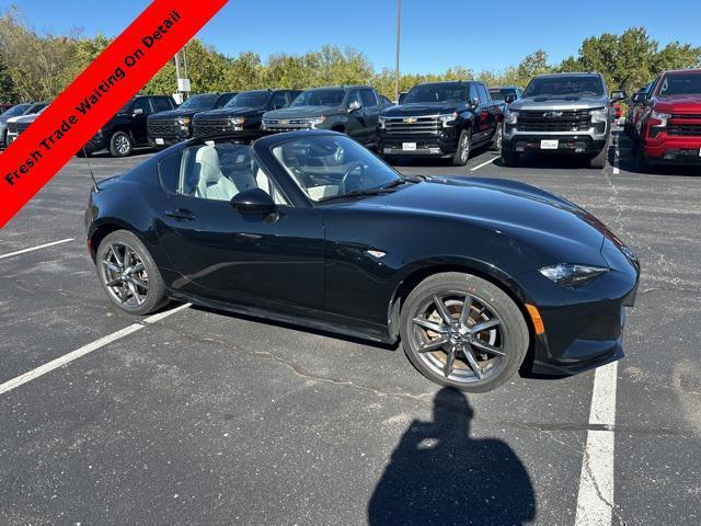 used 2021 Mazda MX-5 Miata RF car, priced at $27,648