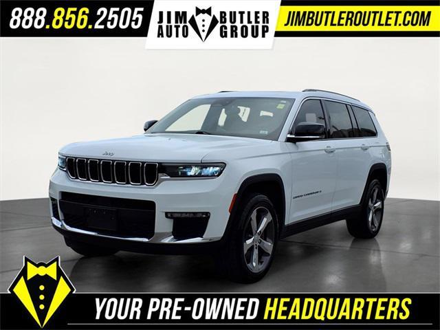 used 2021 Jeep Grand Cherokee L car, priced at $18,000