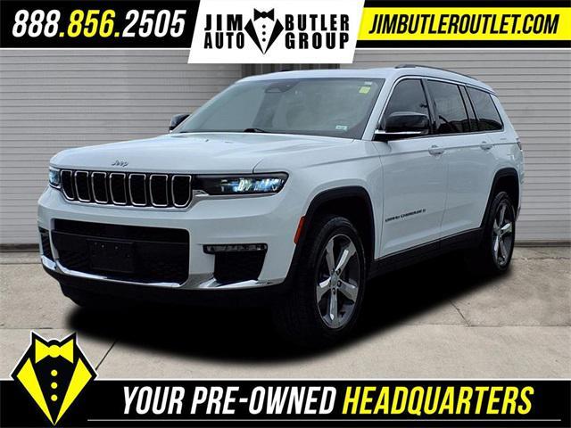used 2021 Jeep Grand Cherokee L car, priced at $22,000