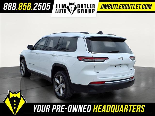 used 2021 Jeep Grand Cherokee L car, priced at $18,000