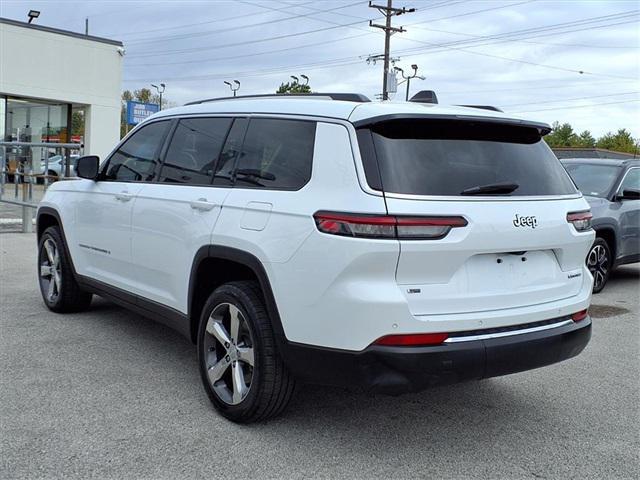 used 2021 Jeep Grand Cherokee L car, priced at $22,000