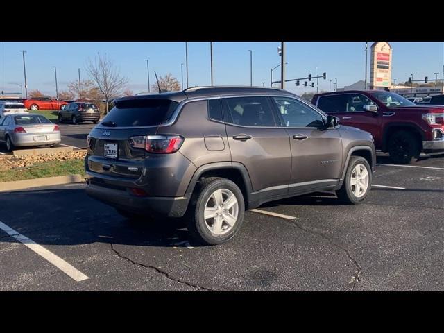 used 2022 Jeep Compass car, priced at $21,995