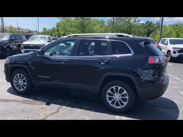 used 2021 Jeep Cherokee car, priced at $27,201