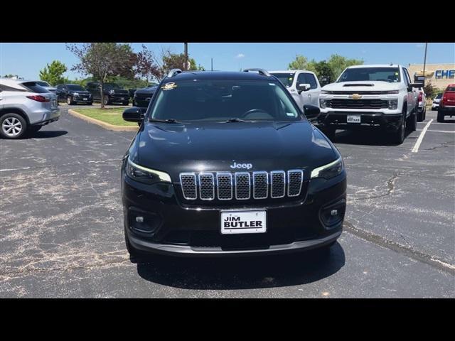 used 2021 Jeep Cherokee car, priced at $27,201