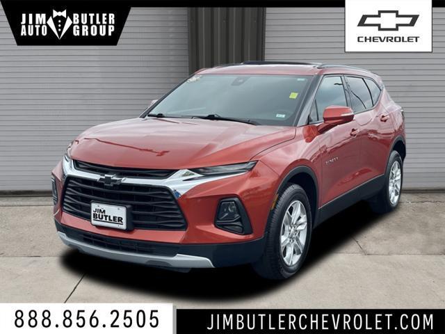 used 2021 Chevrolet Blazer car, priced at $26,047