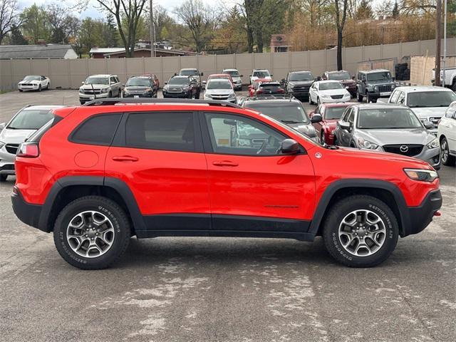 used 2021 Jeep Cherokee car, priced at $29,557