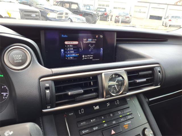 used 2017 Lexus IS 200t car, priced at $14,300