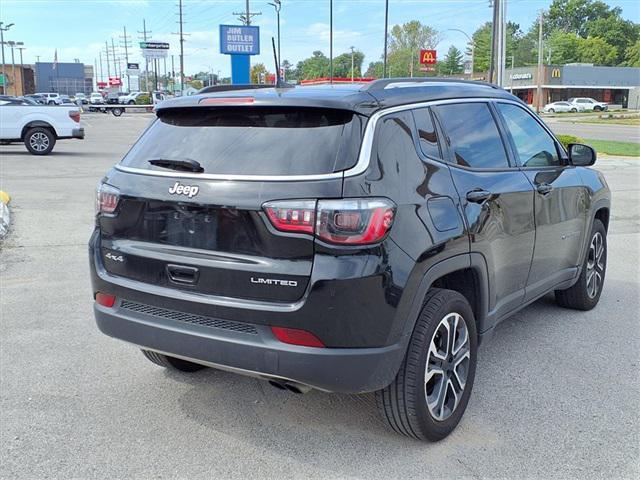 used 2022 Jeep Compass car, priced at $21,500