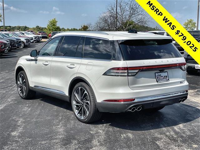 used 2025 Lincoln Aviator car, priced at $69,000